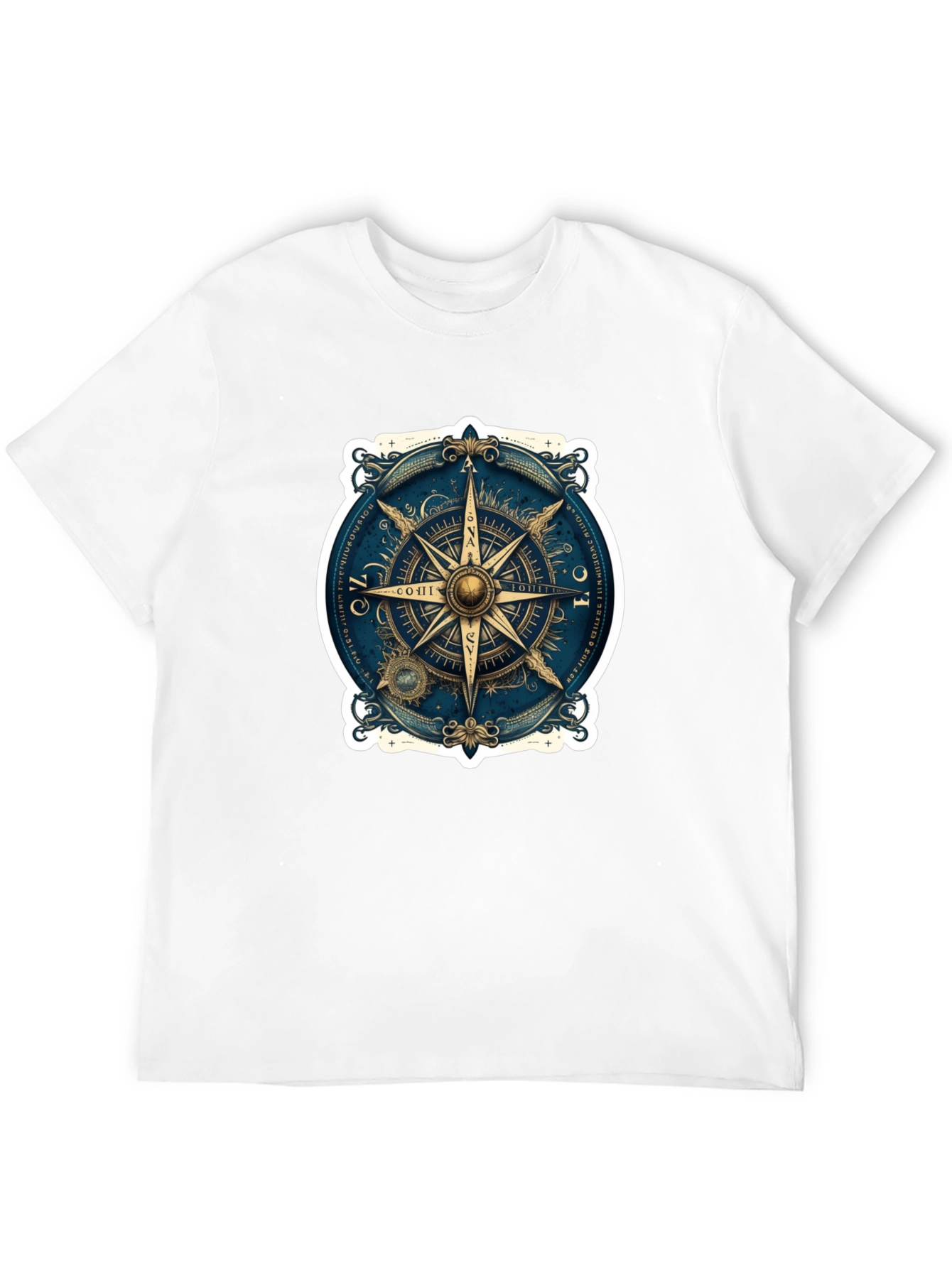 Nautical Compass Rose Graphic Tee
