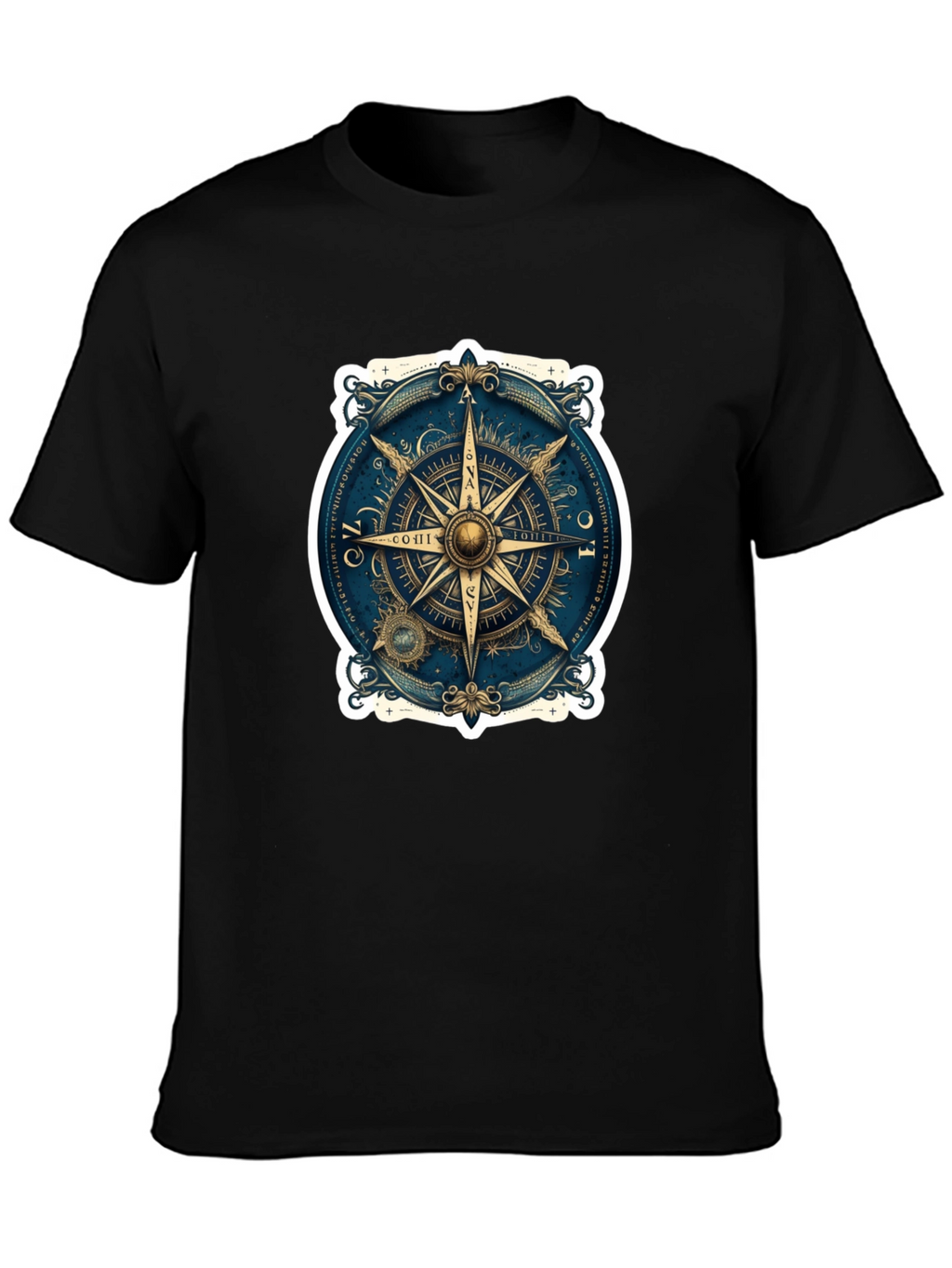 Nautical Compass Rose Graphic Tee