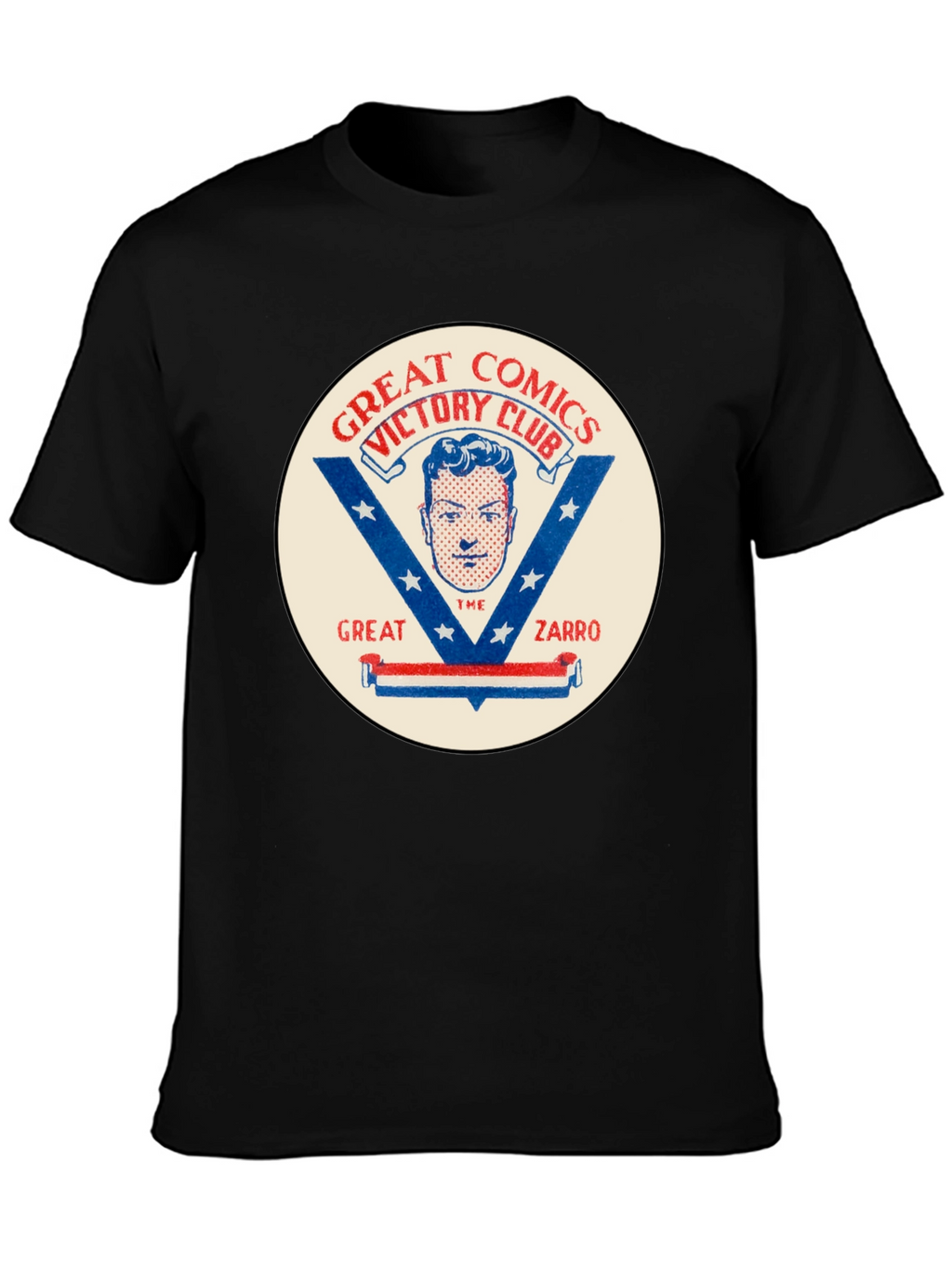 Great Comics Victory Club Black T-Shirt