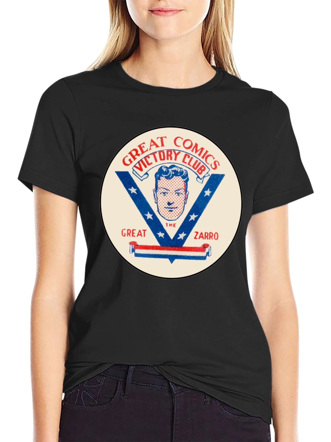 Great Comics Victory Club Black T-Shirt