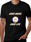 Good Music Good Life Graphic Tee