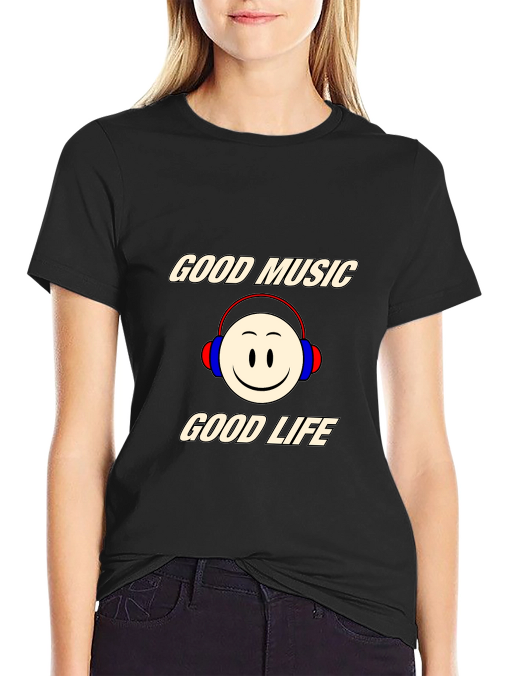 Good Music Good Life Graphic Tee