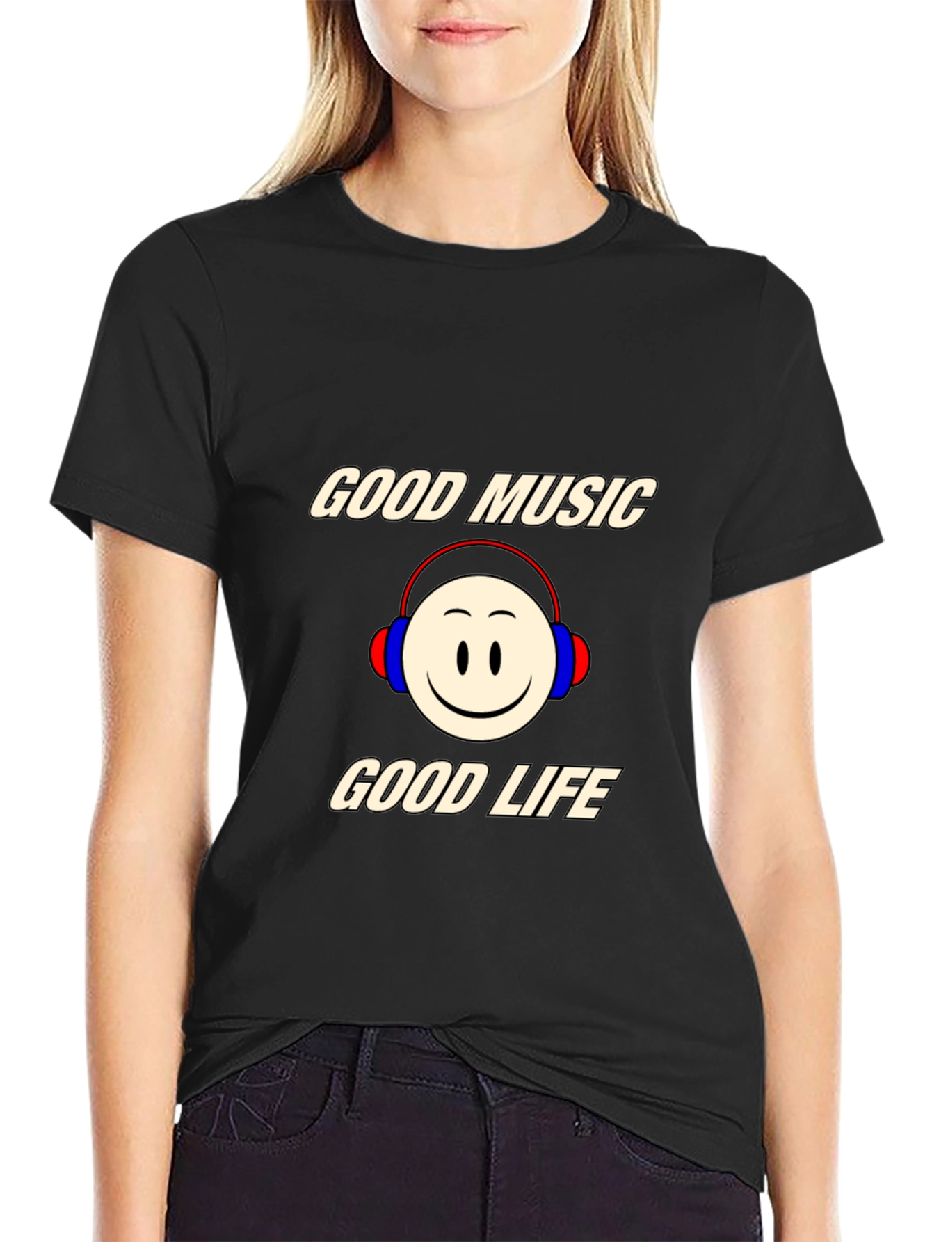 Good Music Good Life Graphic Tee