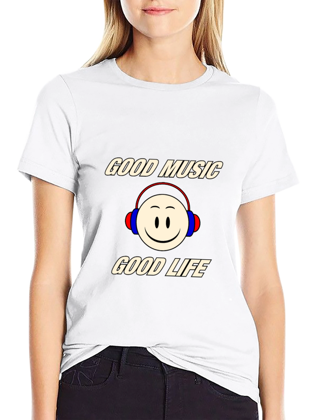Good Music Good Life Graphic Tee
