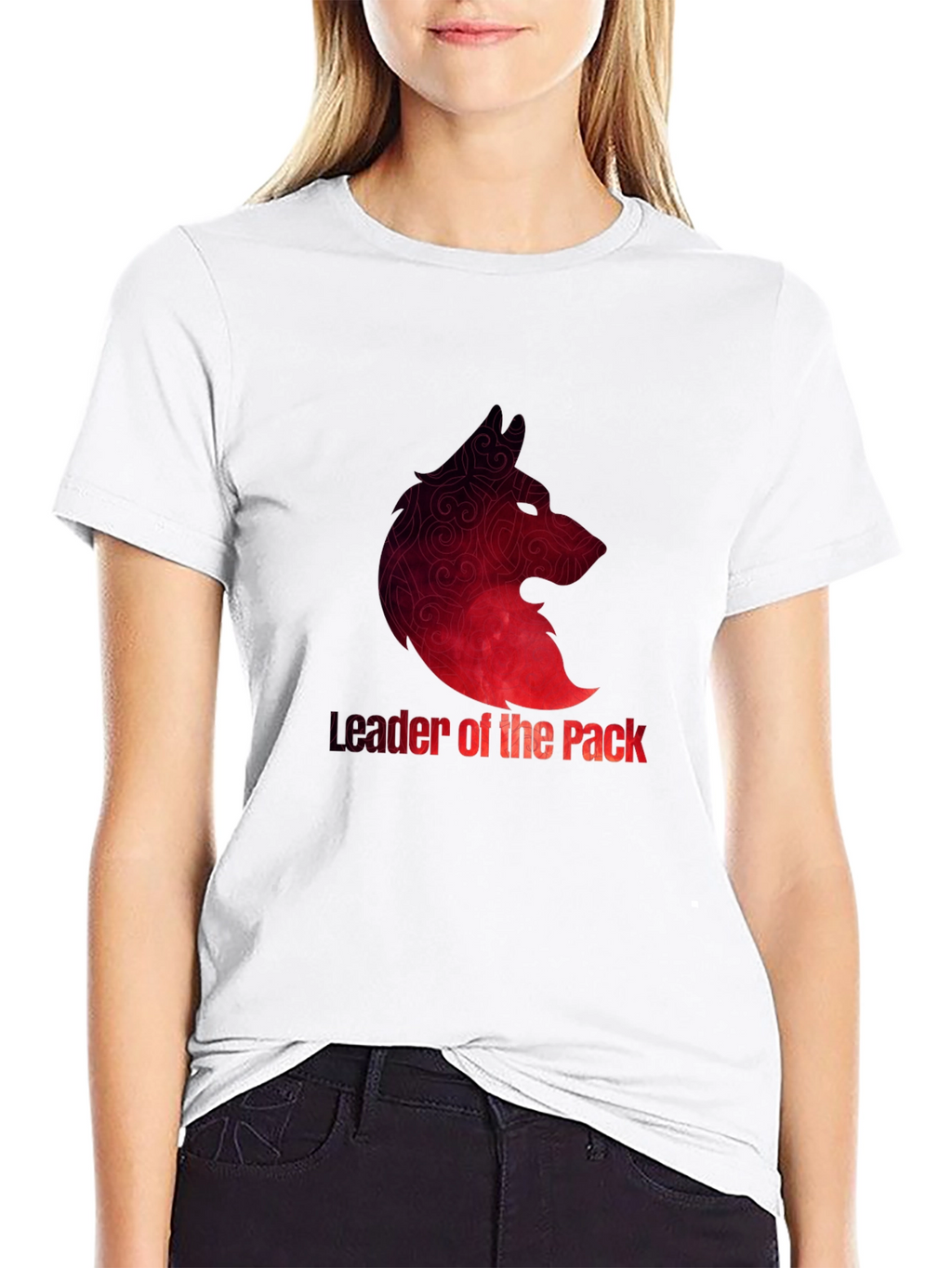 Leader of the Pack Wolf Graphic T-Shirt