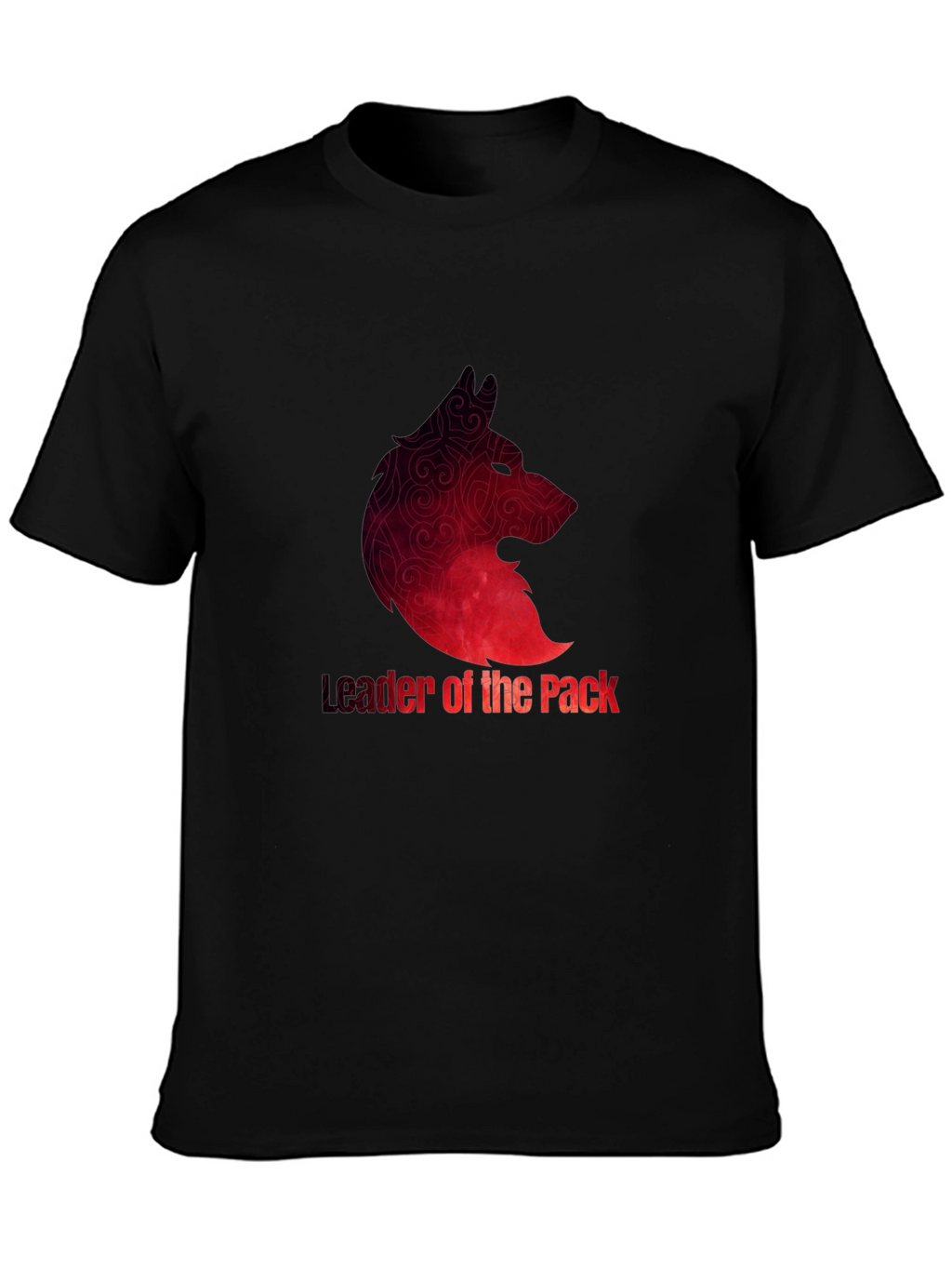 Leader of the Pack Wolf Graphic T-Shirt