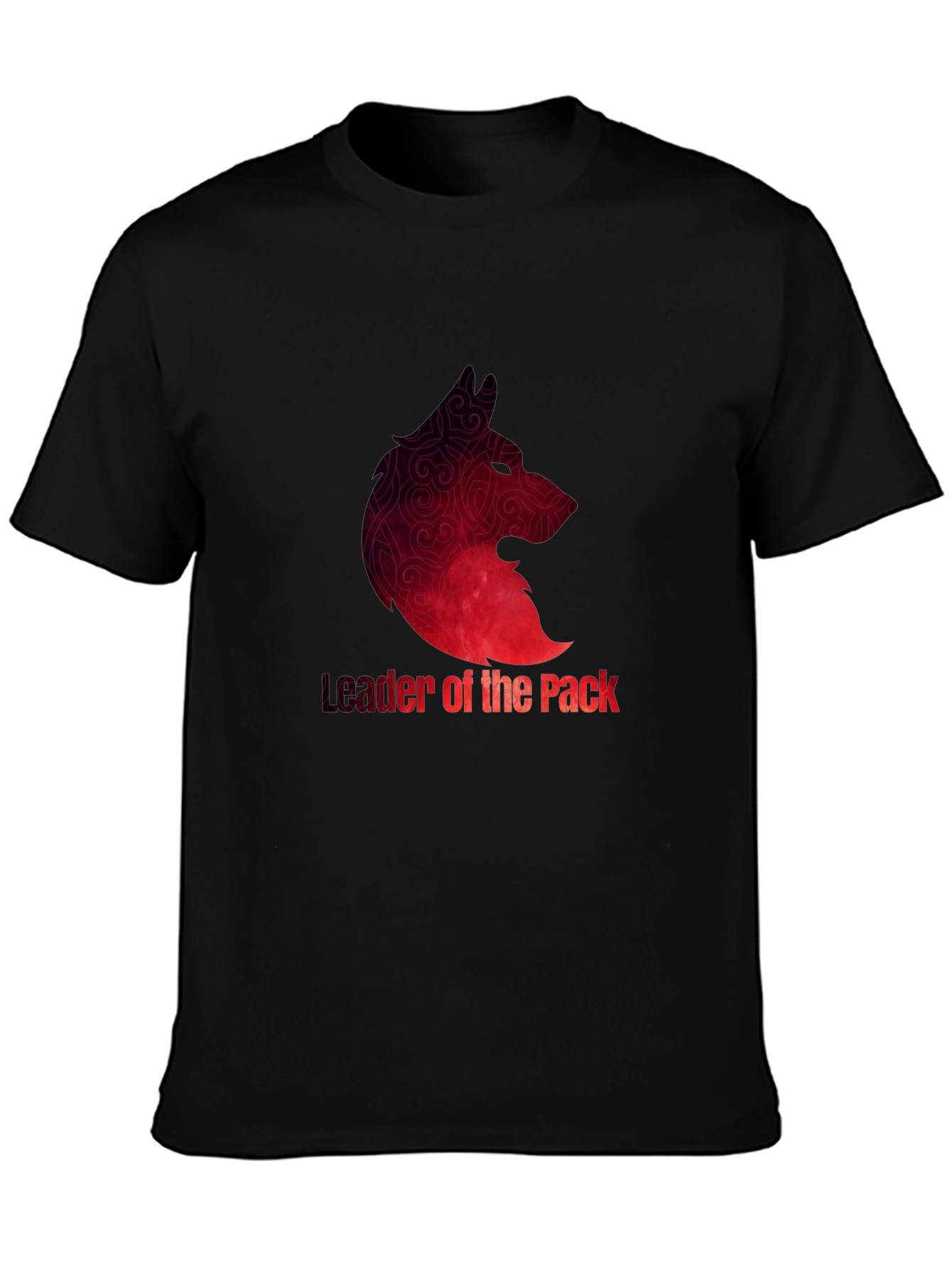 Leader of the Pack Wolf Graphic T-Shirt