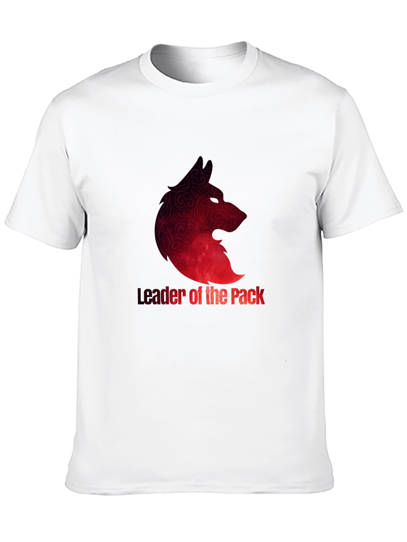 Leader of the Pack Wolf Graphic T-Shirt