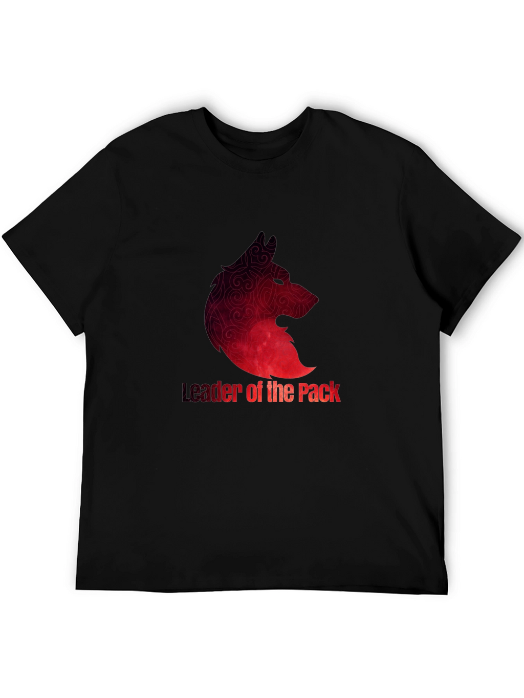 Leader of the Pack Wolf Graphic T-Shirt