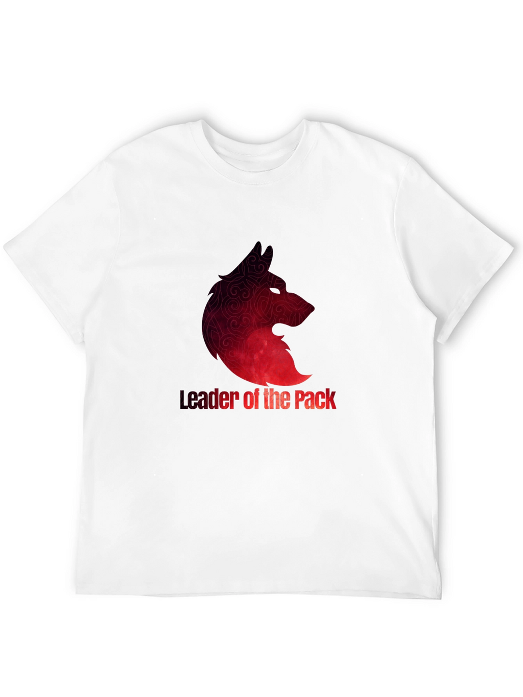 Leader of the Pack Wolf Graphic T-Shirt