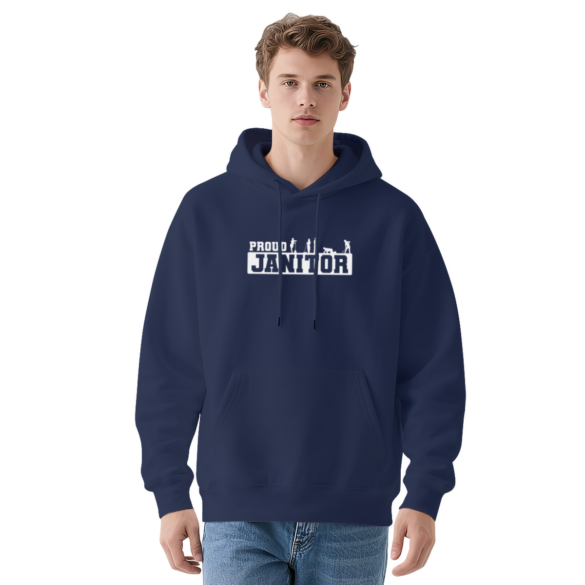 Janitor Hoodie - Premium Quality Graphic Pullover #0500
