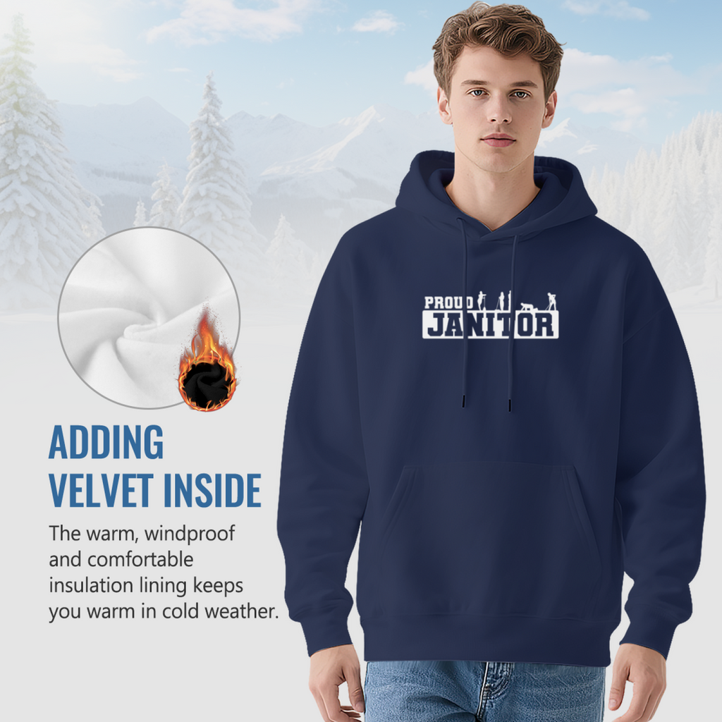 Janitor Hoodie - Premium Quality Graphic Pullover #0500