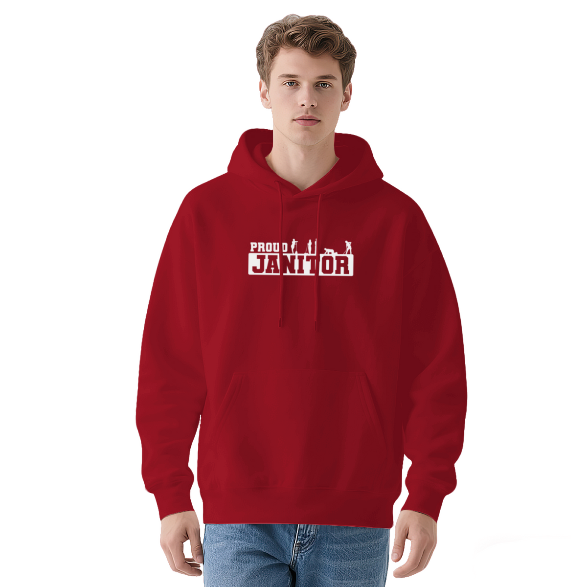 Janitor Hoodie - Premium Quality Graphic Pullover #0500