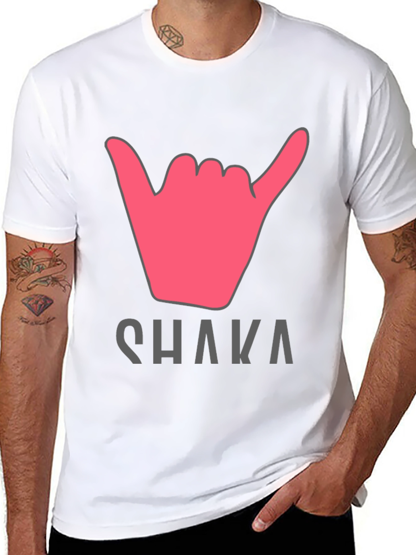 Shaka Hand T-Shirt - Relaxed Fit