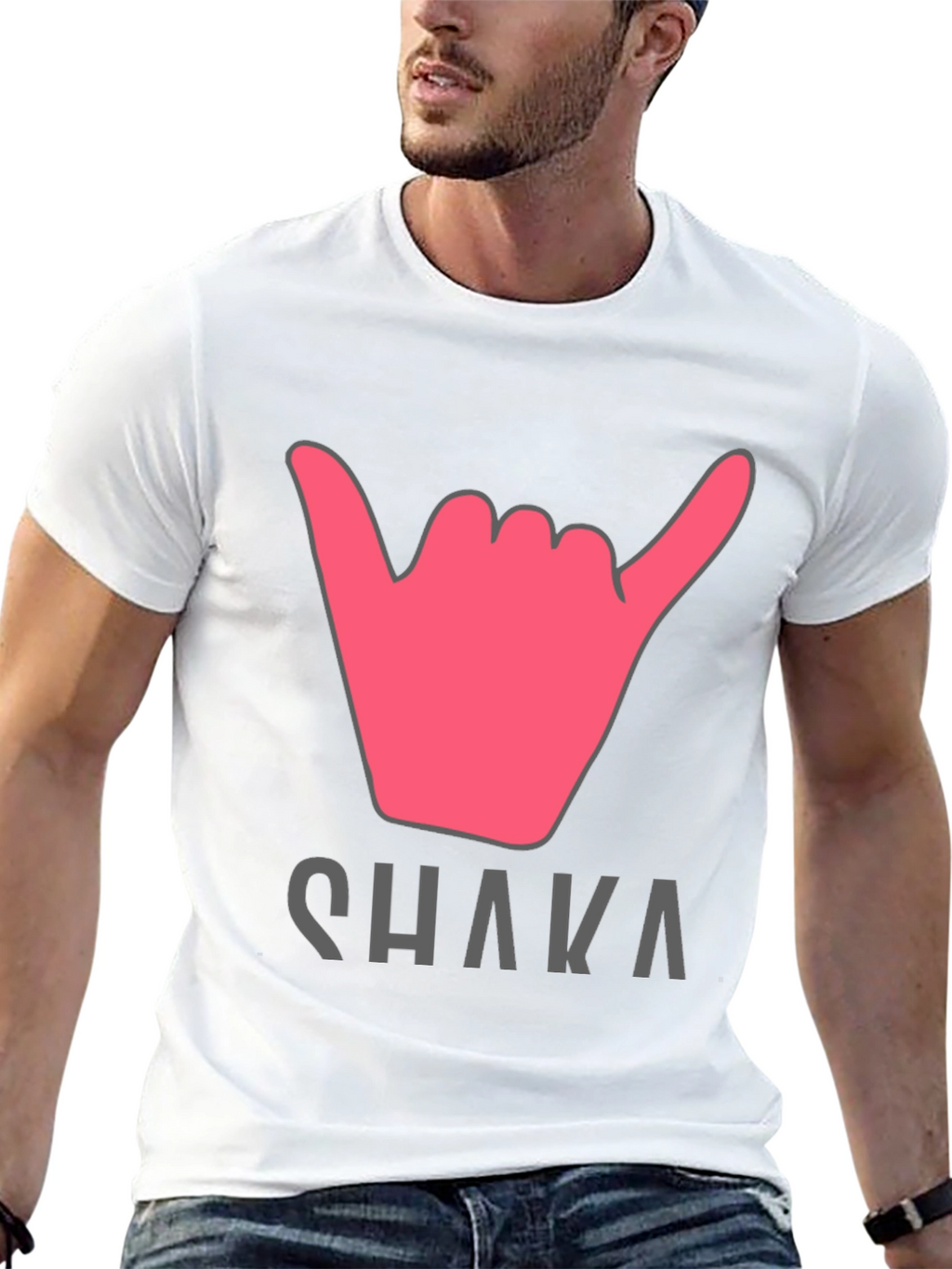 Shaka Hand T-Shirt - Relaxed Fit