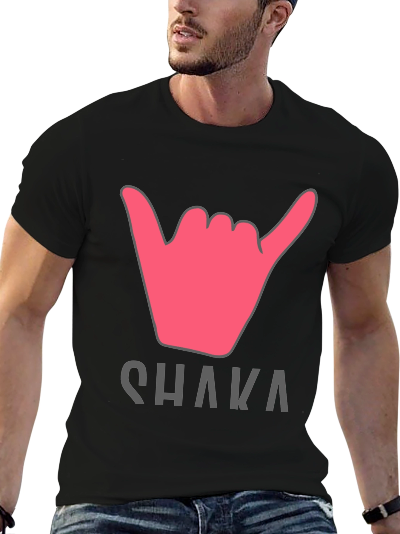 Shaka Hand T-Shirt - Relaxed Fit