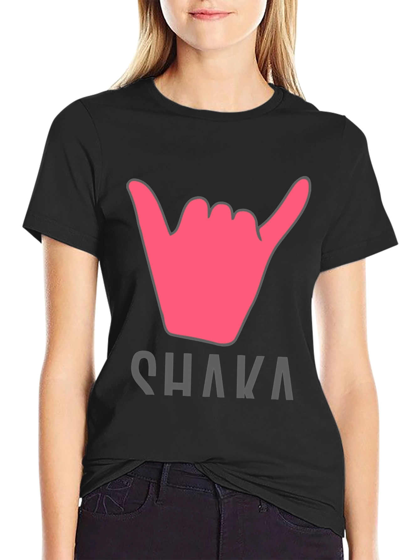 Shaka Hand T-Shirt - Relaxed Fit