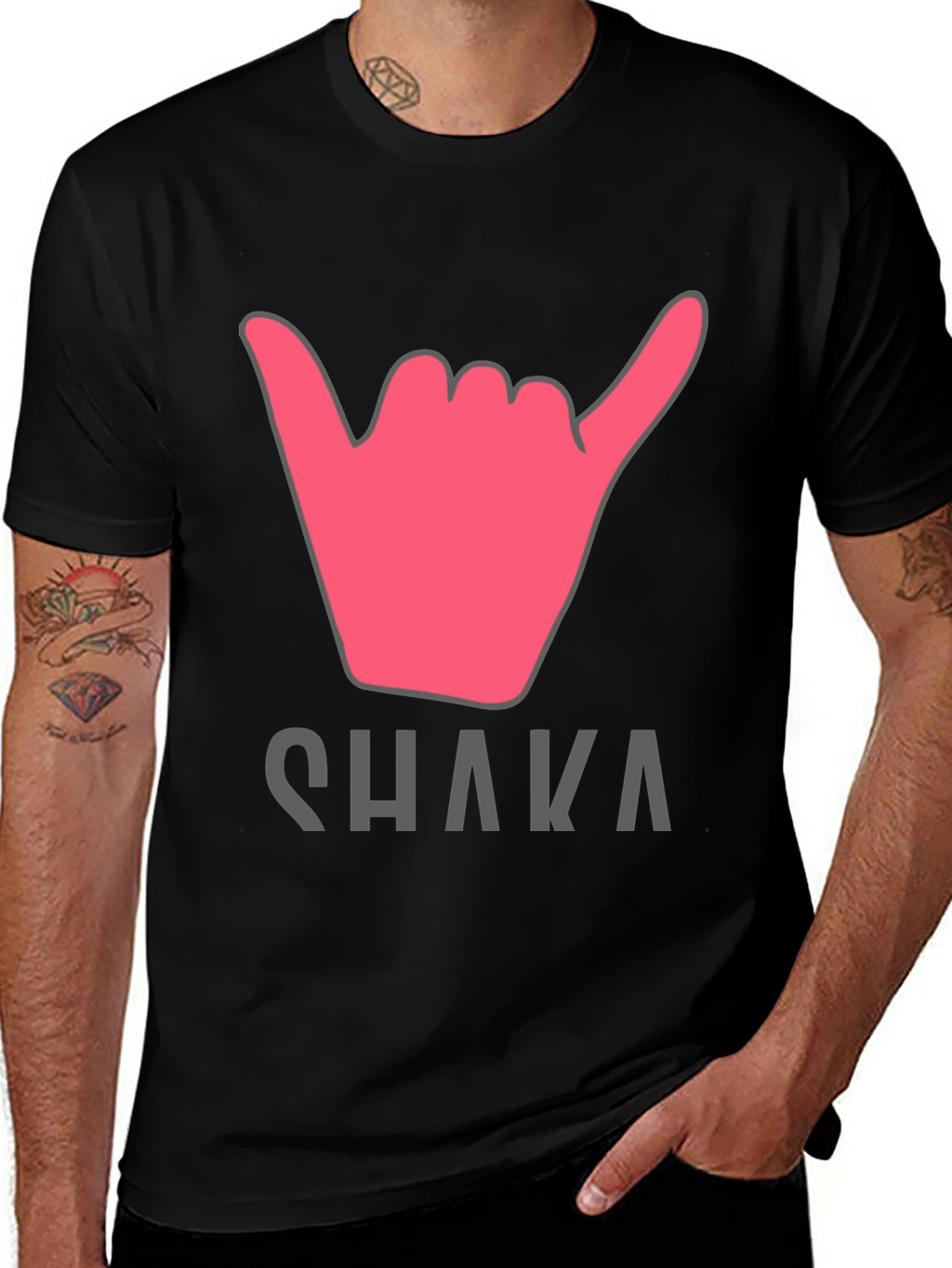 Shaka Hand T-Shirt - Relaxed Fit
