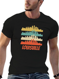 Louisville Skyline Retro T-Shirt