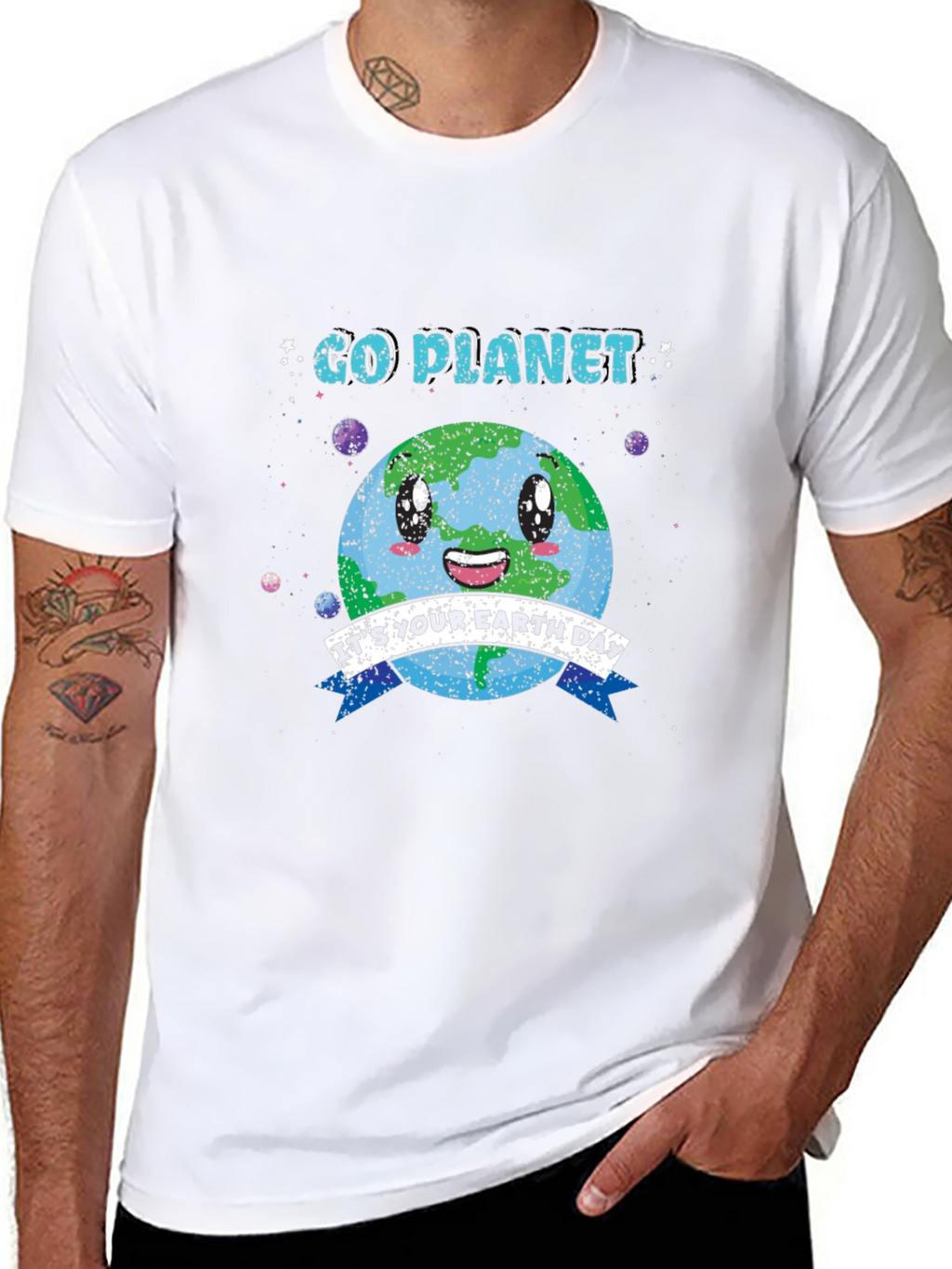 Go Planet Earth Day T-Shirt