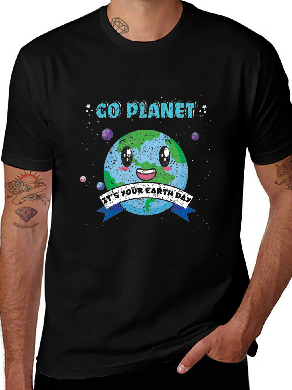 Go Planet Earth Day T-Shirt