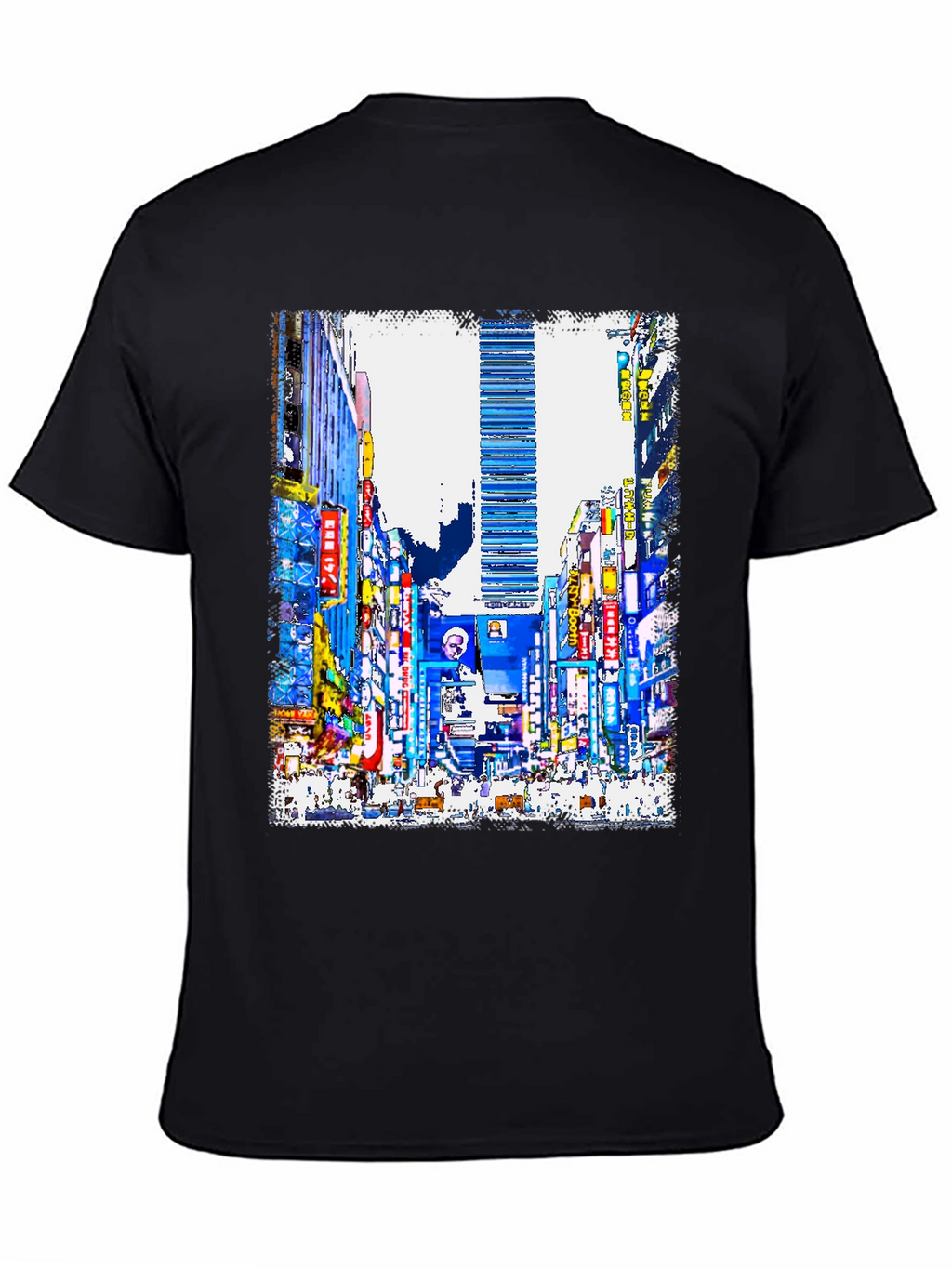 Cityscape Graphic Print T-Shirt