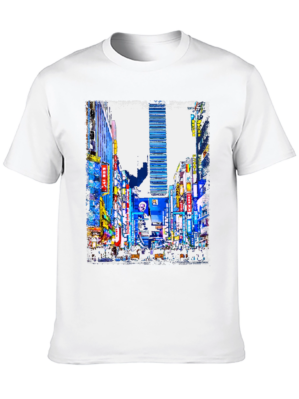Cityscape Graphic Print T-Shirt