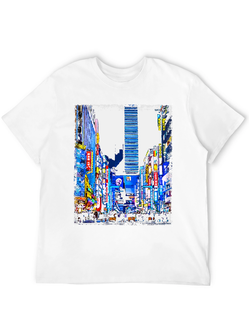Cityscape Graphic Print T-Shirt