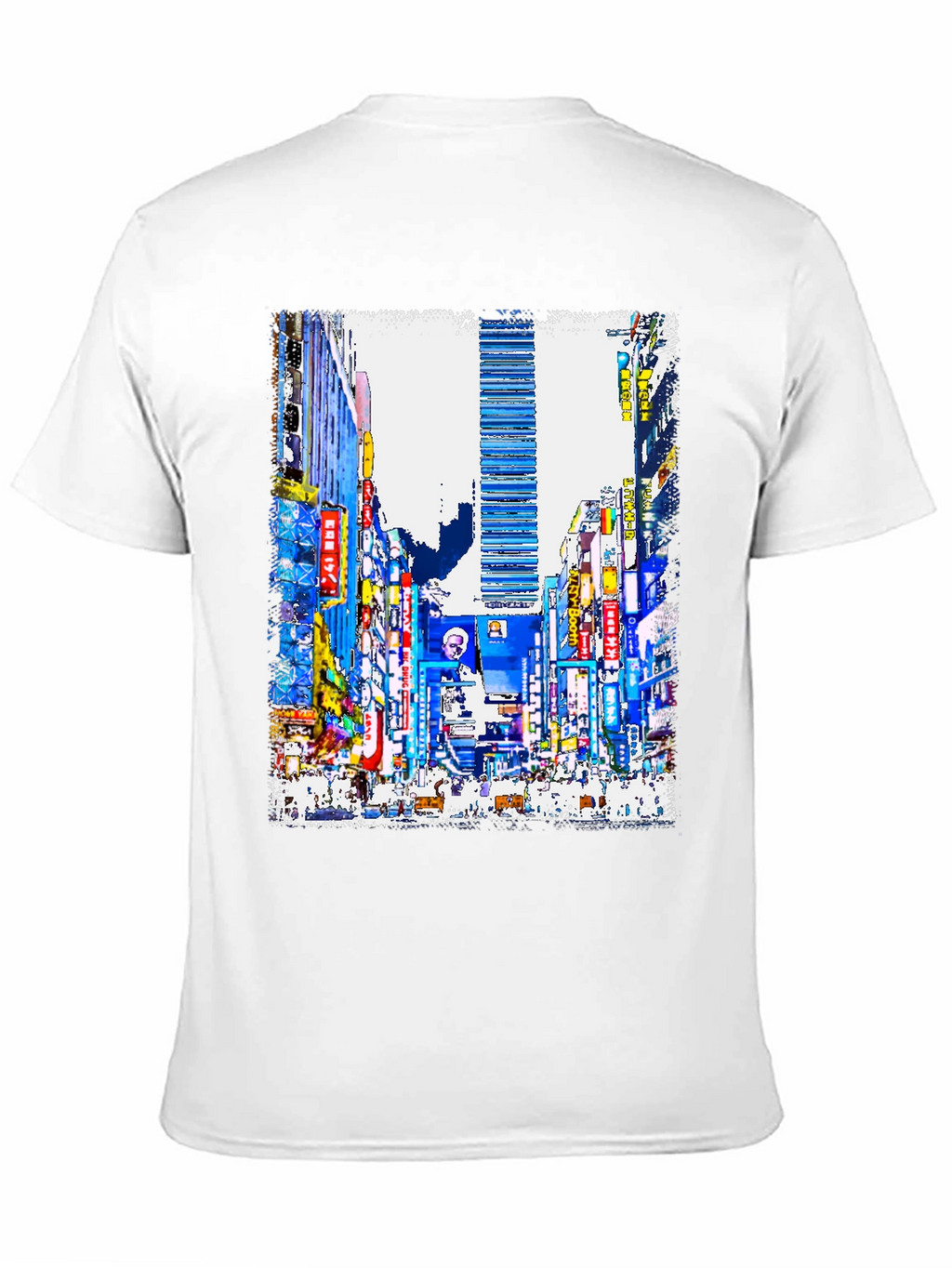 Cityscape Graphic Print T-Shirt