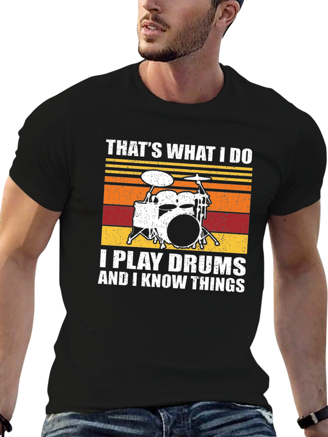 Thats What I Do I Play Drums T-Shirt