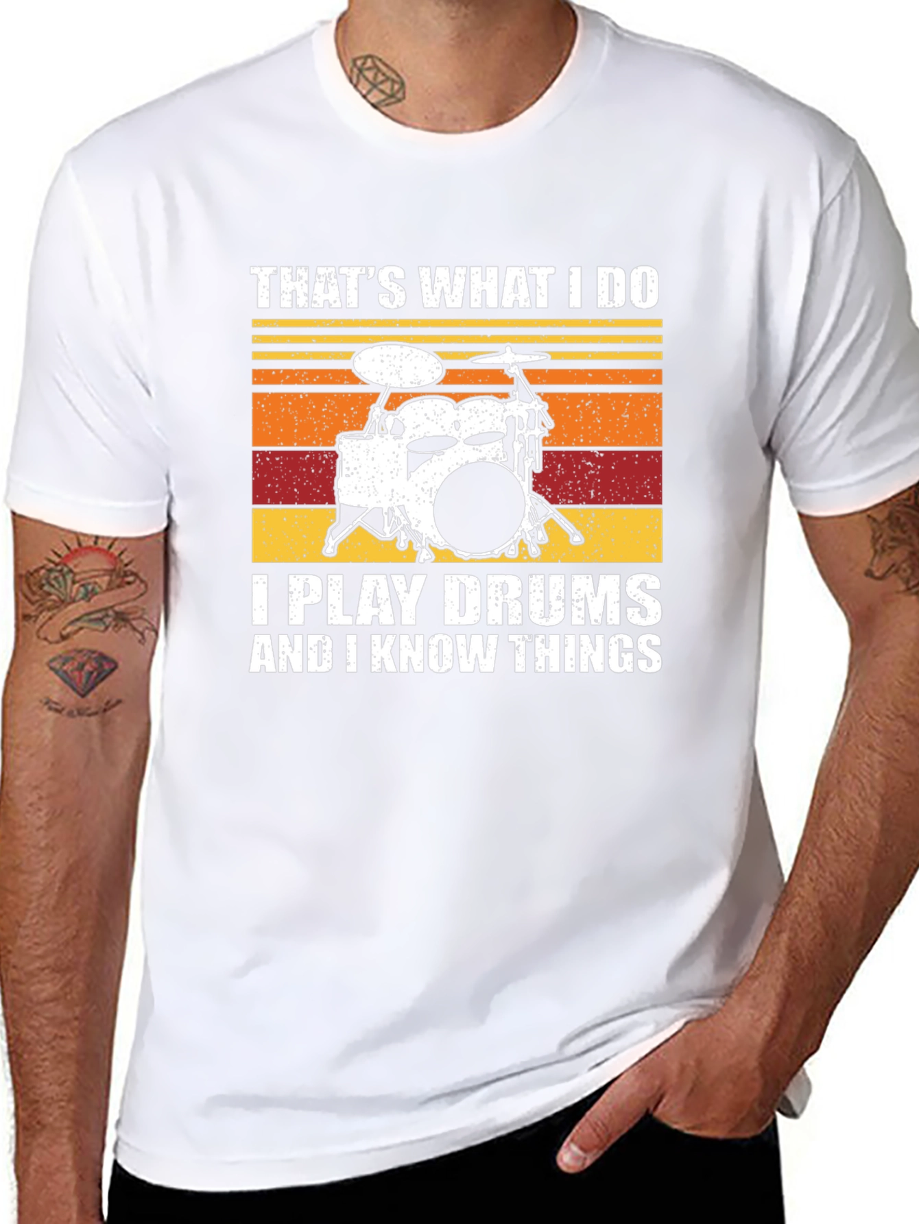 Thats What I Do I Play Drums T-Shirt