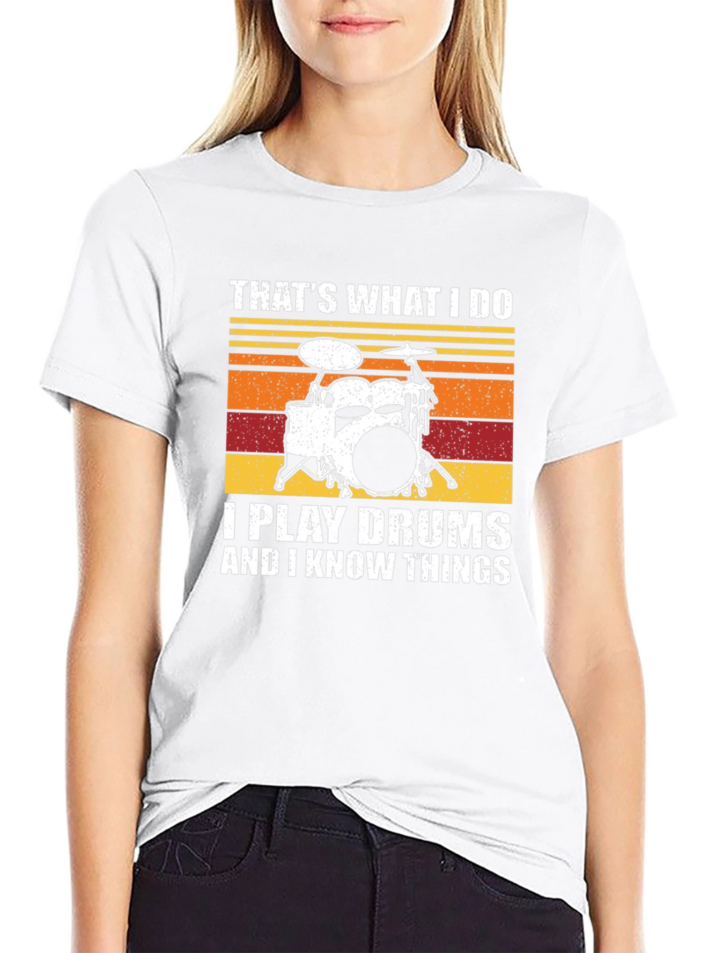 Thats What I Do I Play Drums T-Shirt
