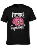 Future Psychologist Graphic T-Shirt - Brain Humor
