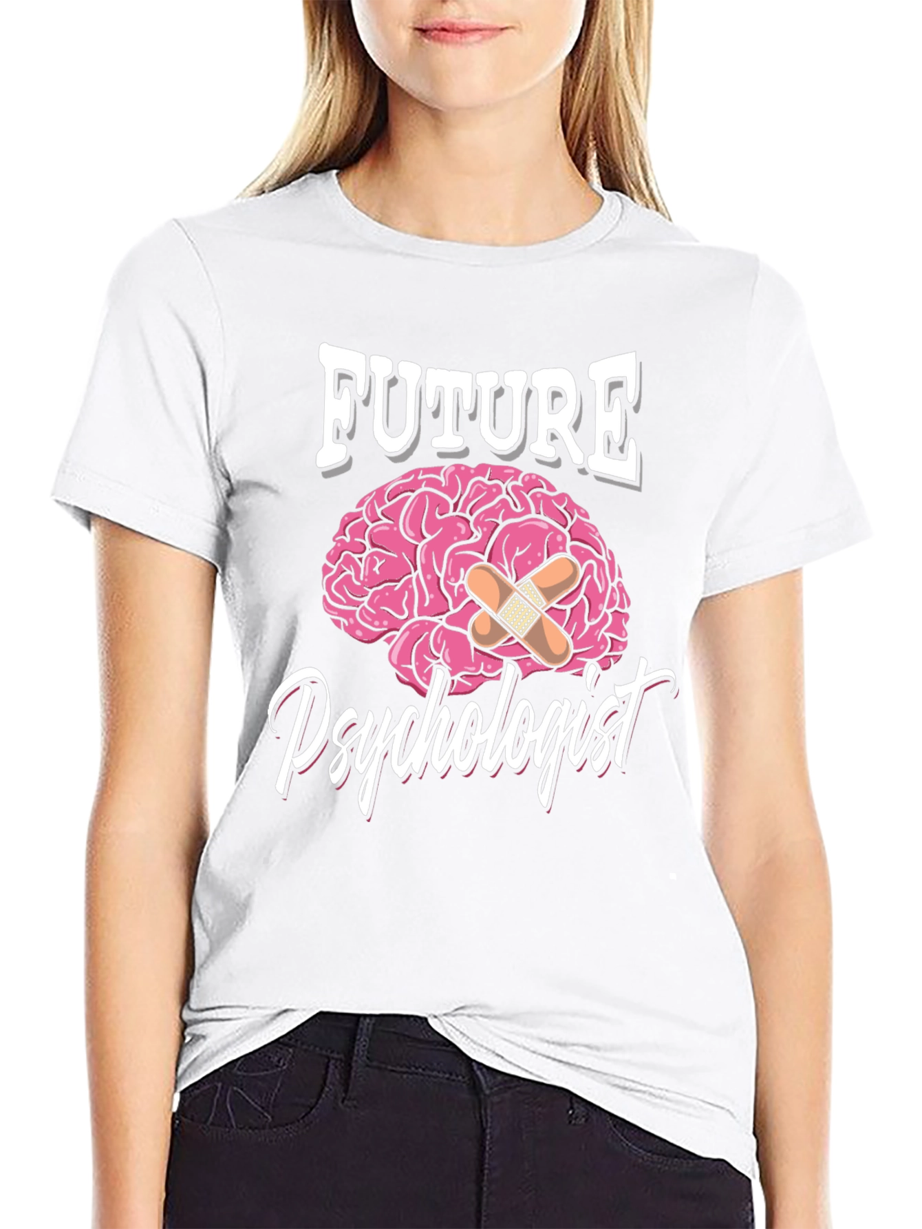 Future Psychologist Graphic T-Shirt - Brain Humor