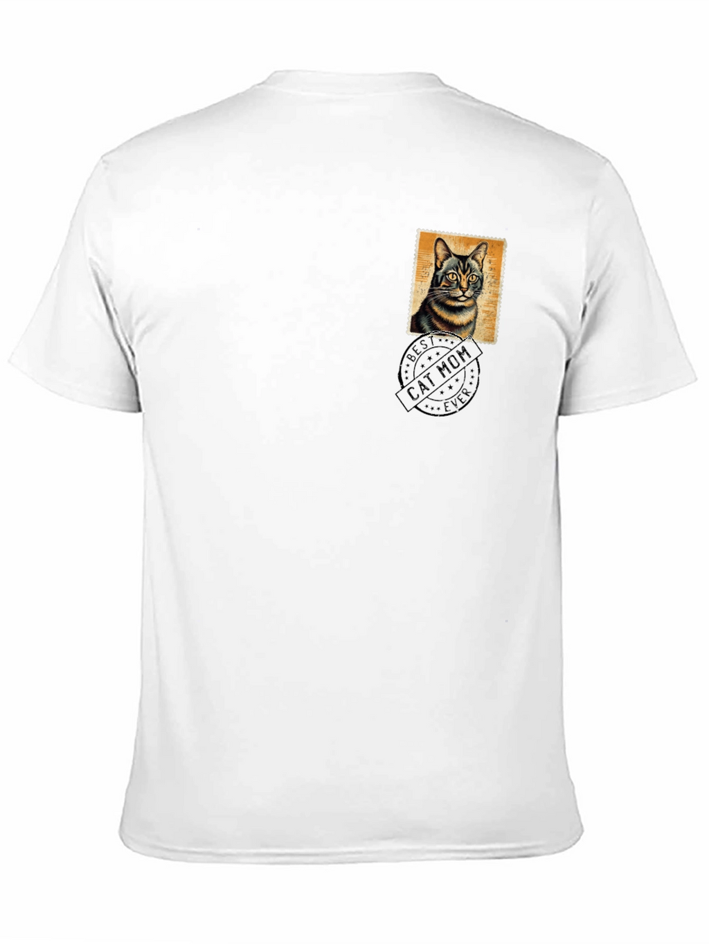 Best Cat Mom Ever Black T-Shirt