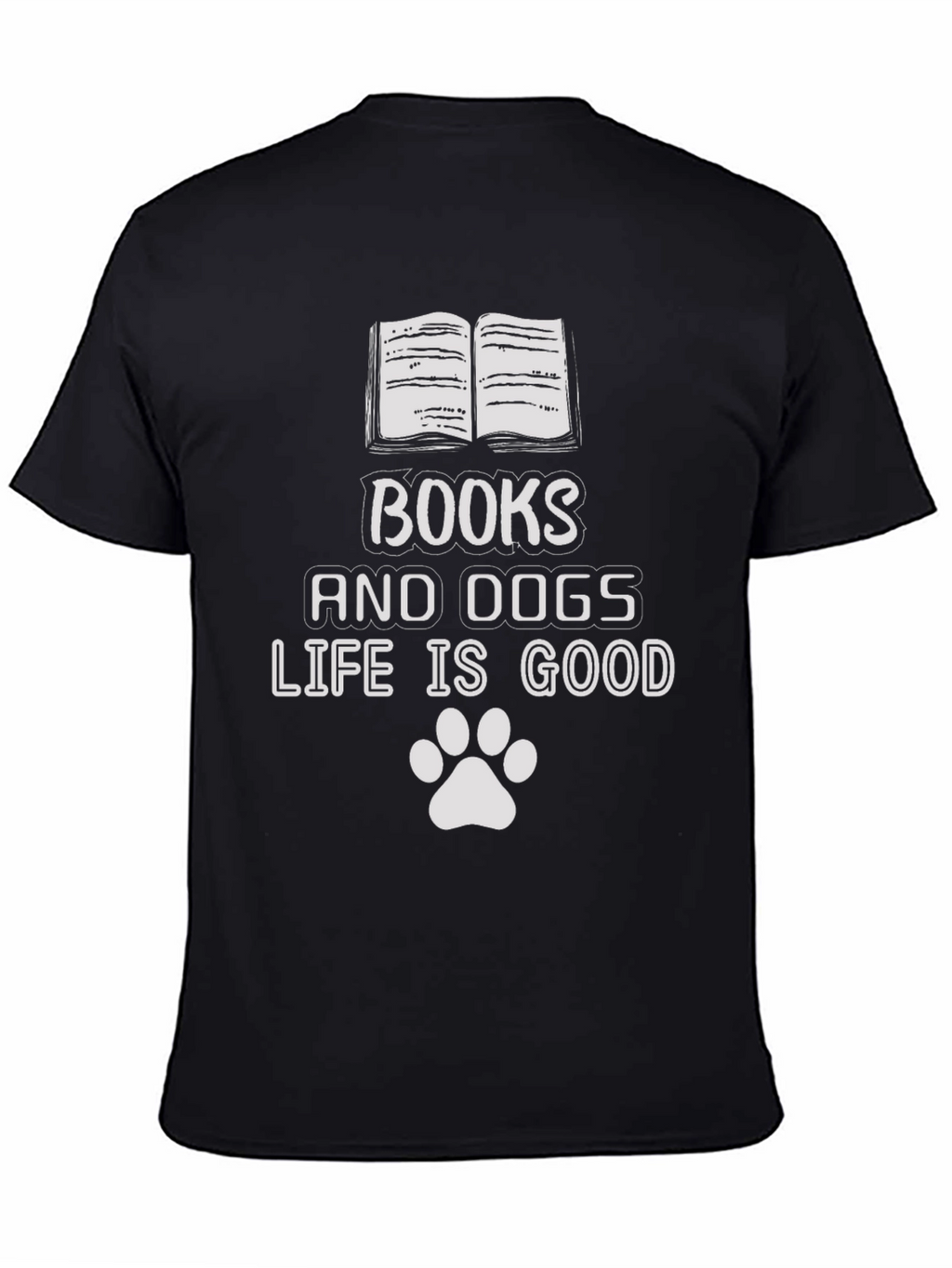 Books and Dogs T-Shirt