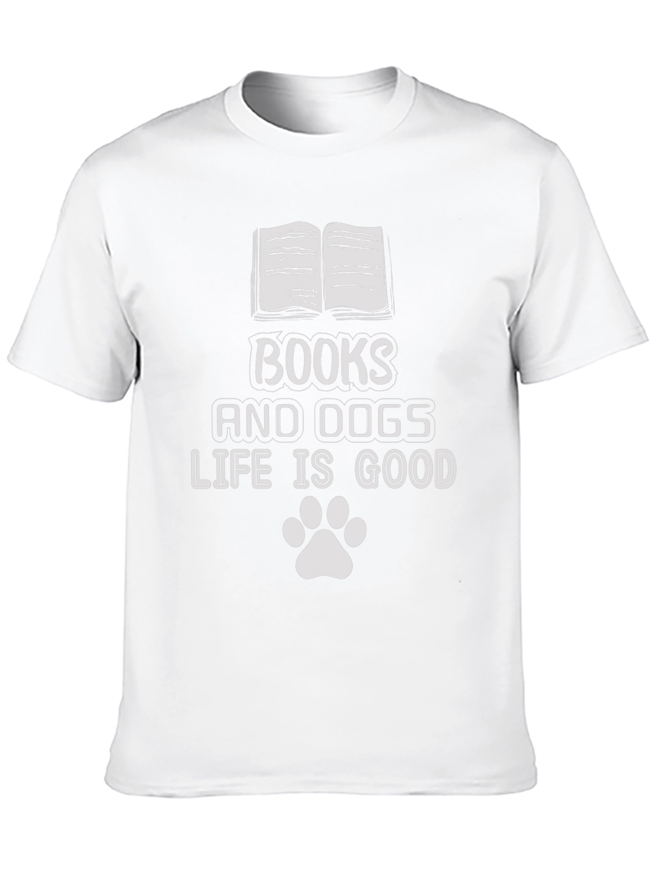 Books and Dogs T-Shirt