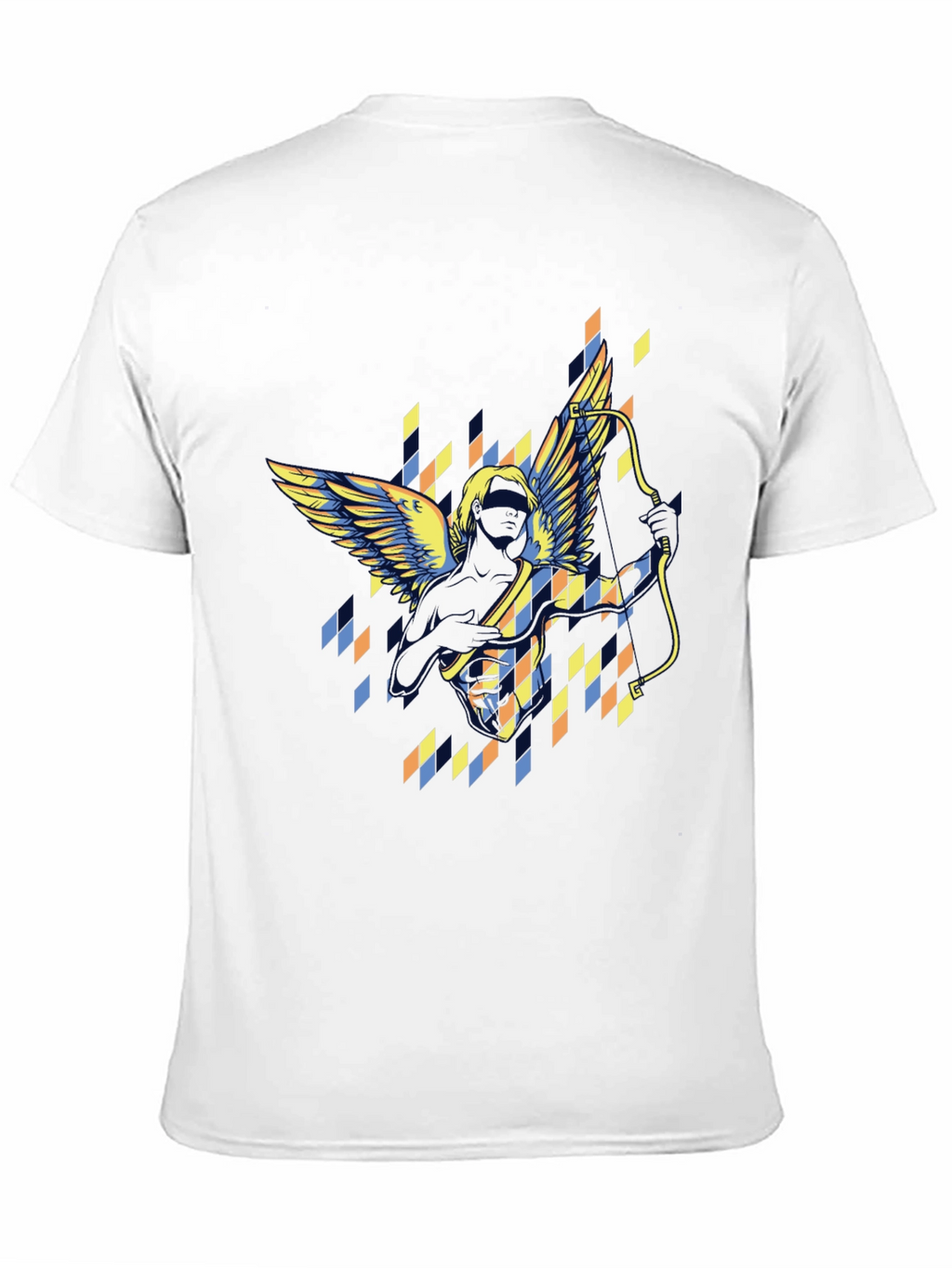 Archangel Graphic Print Black T-Shirt