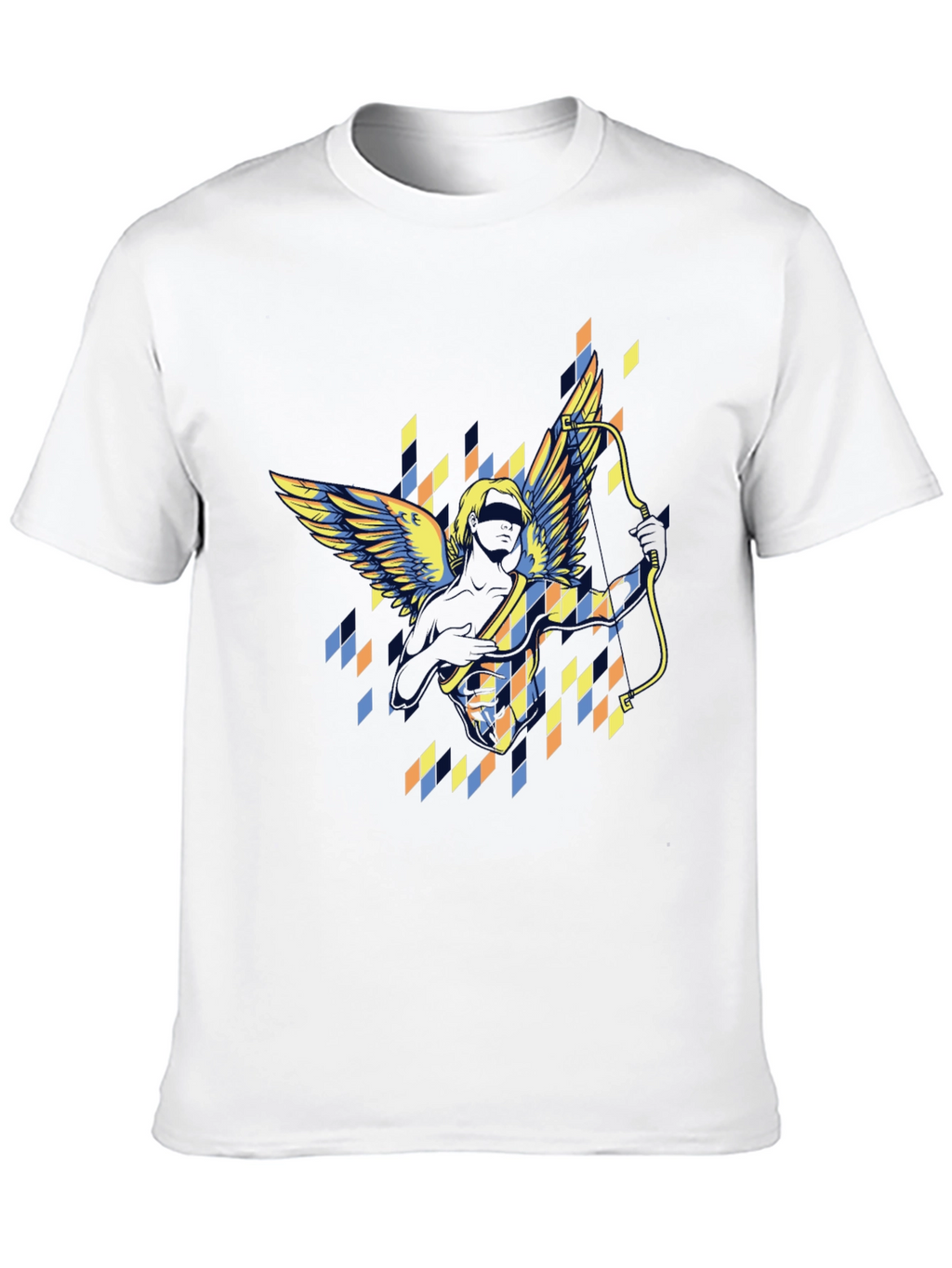Archangel Graphic Print Black T-Shirt