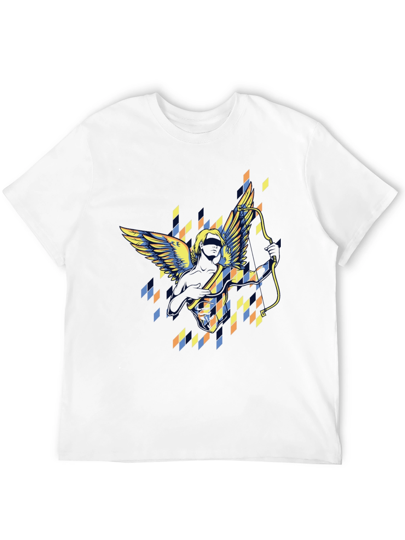 Archangel Graphic Print Black T-Shirt