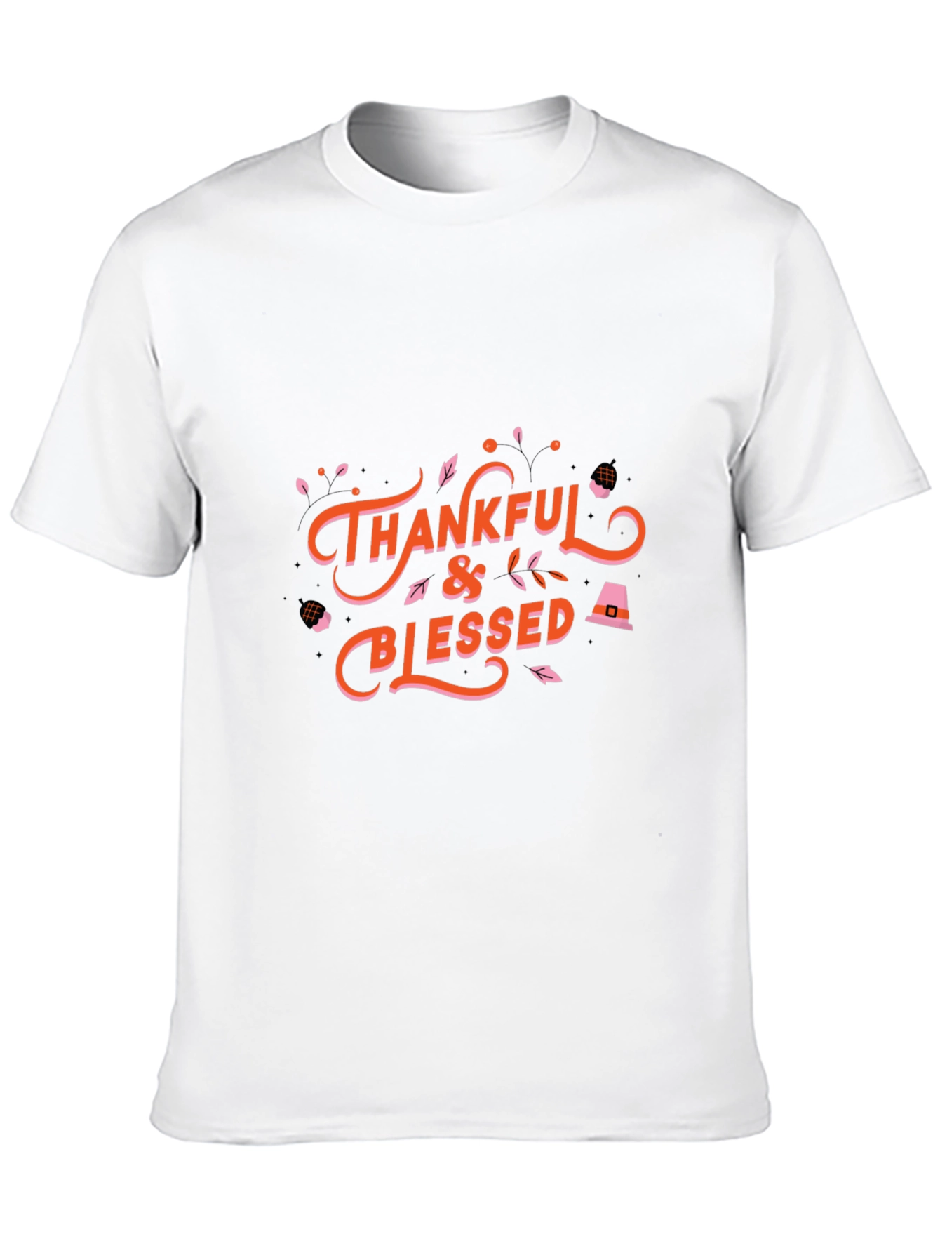 Thankful & Blessed Graphic Tee