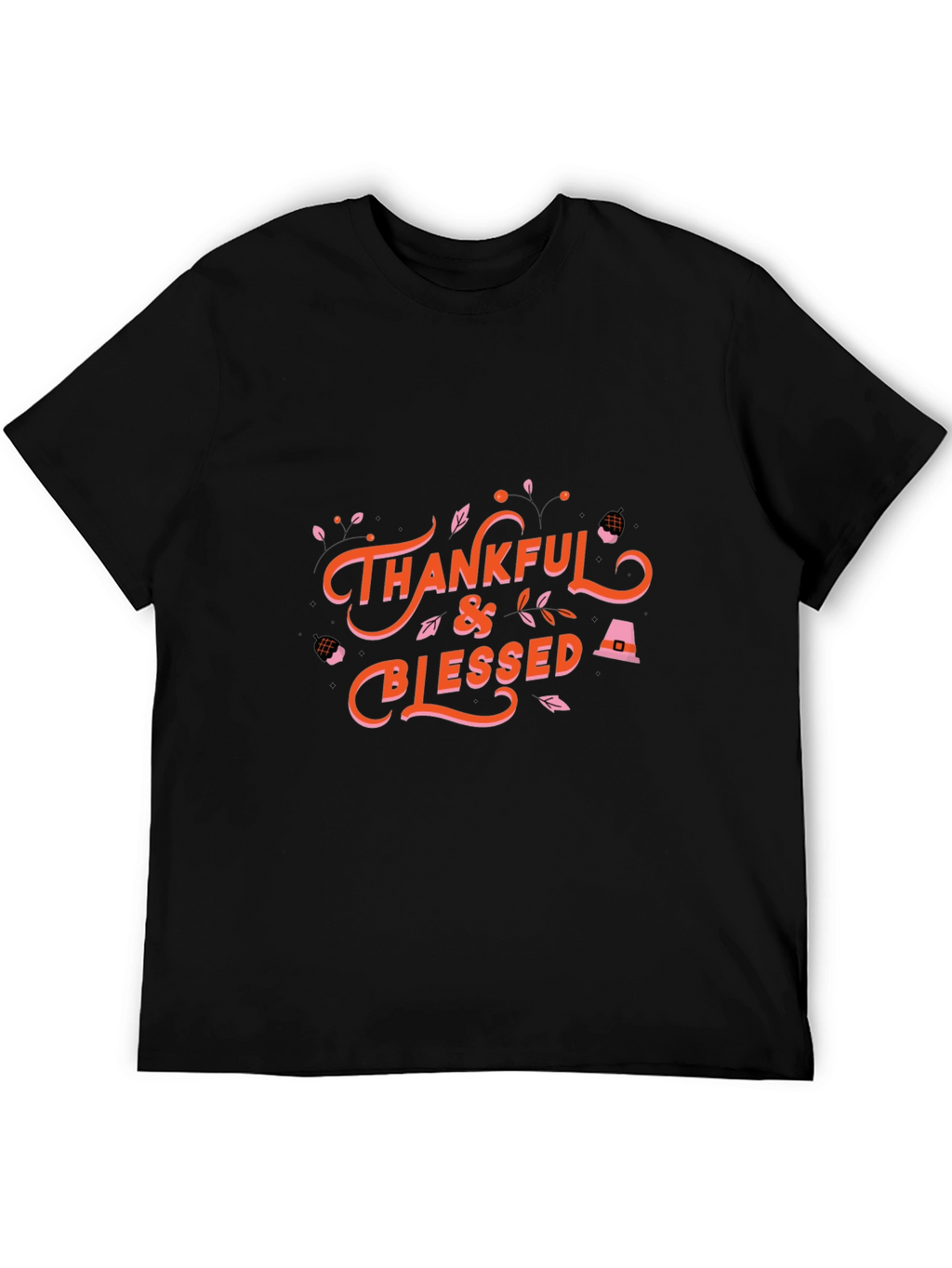 Thankful & Blessed Graphic Tee
