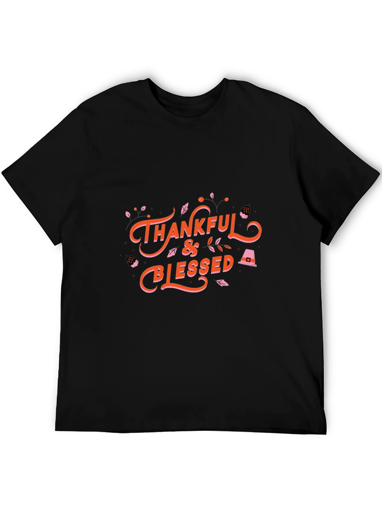 Thankful & Blessed Graphic Tee