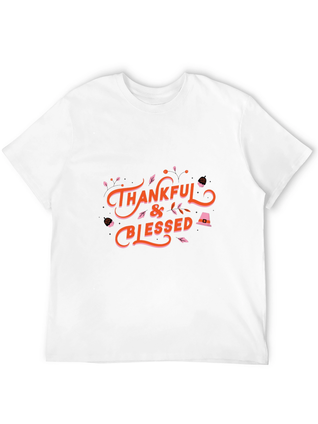 Thankful & Blessed Graphic Tee