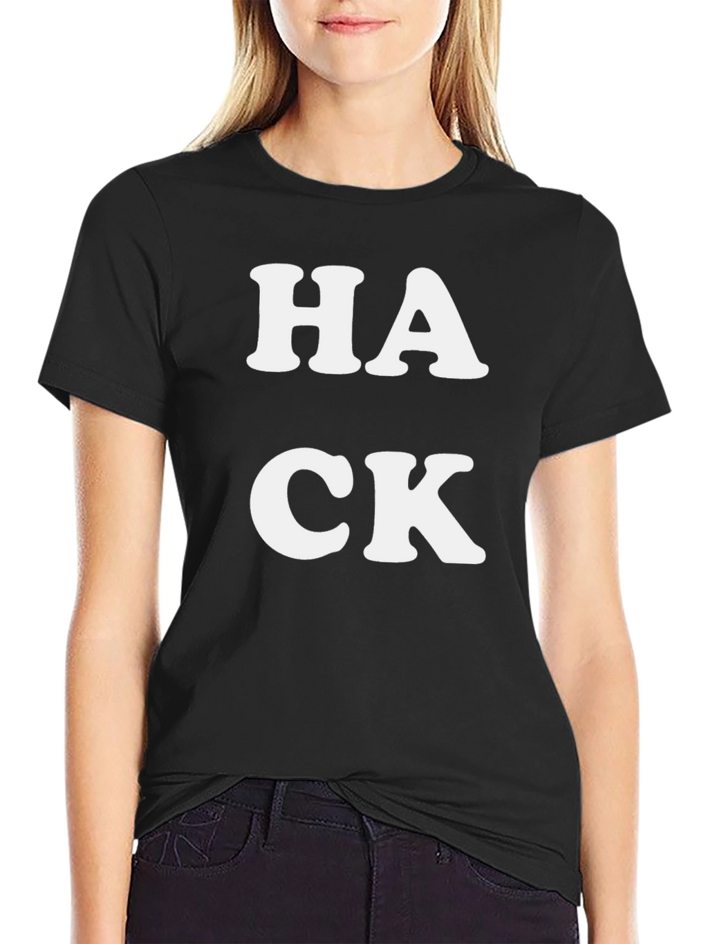 HACK Graphic Tee - Bold Statement T-Shirt
