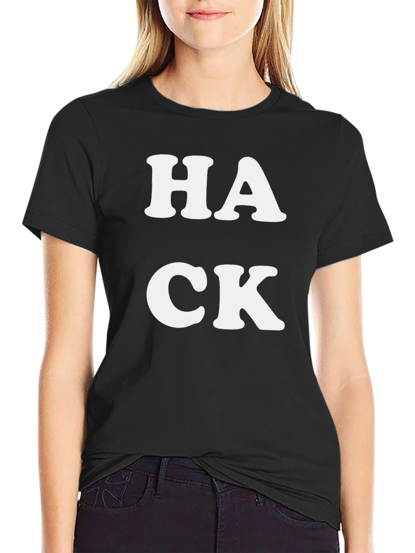 HACK Graphic Tee - Bold Statement T-Shirt