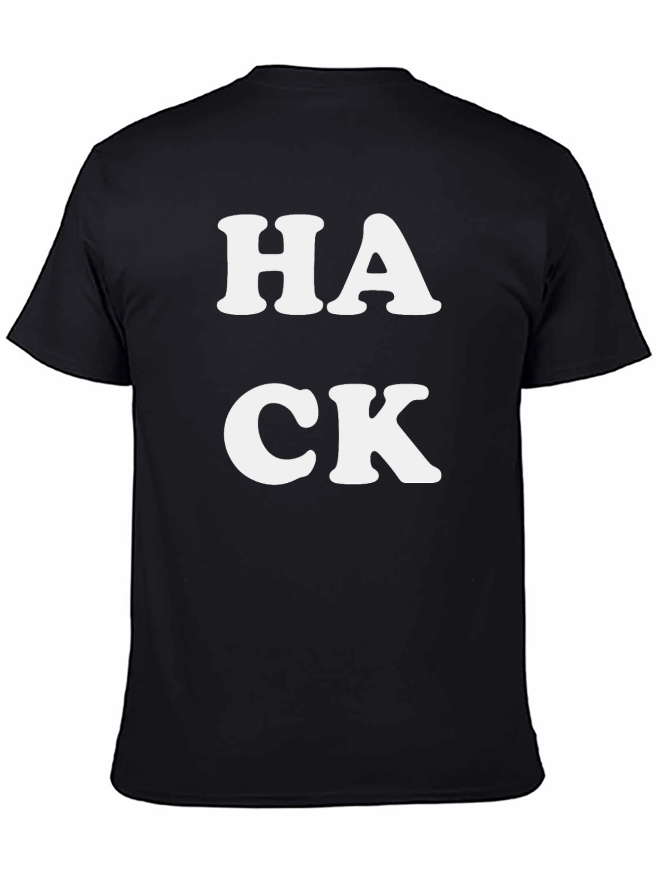 HACK Graphic Tee - Bold Statement T-Shirt