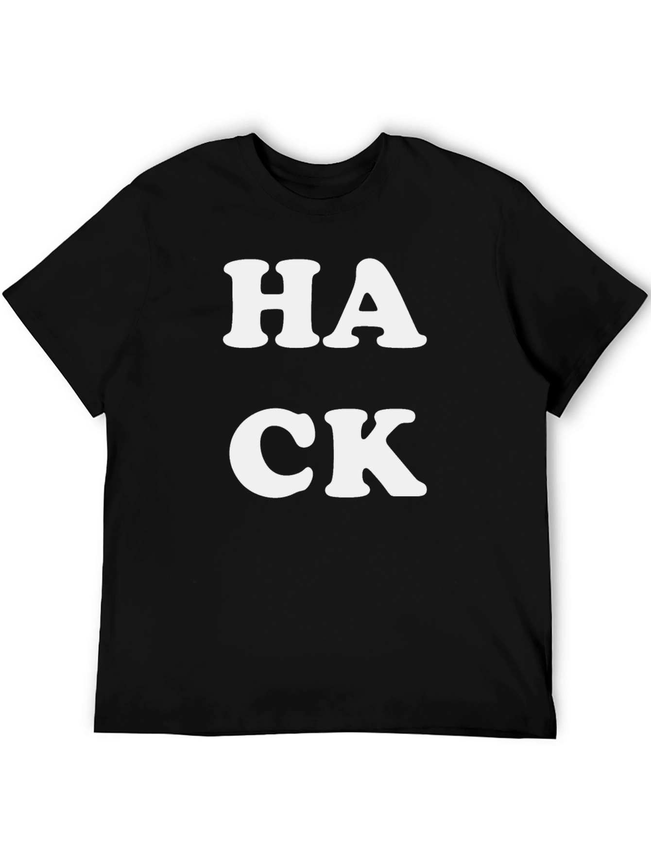 HACK Graphic Tee - Bold Statement T-Shirt