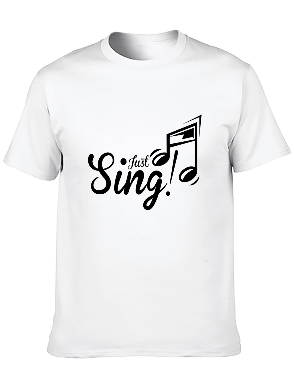 Just Sing! Graphic Tee - Black