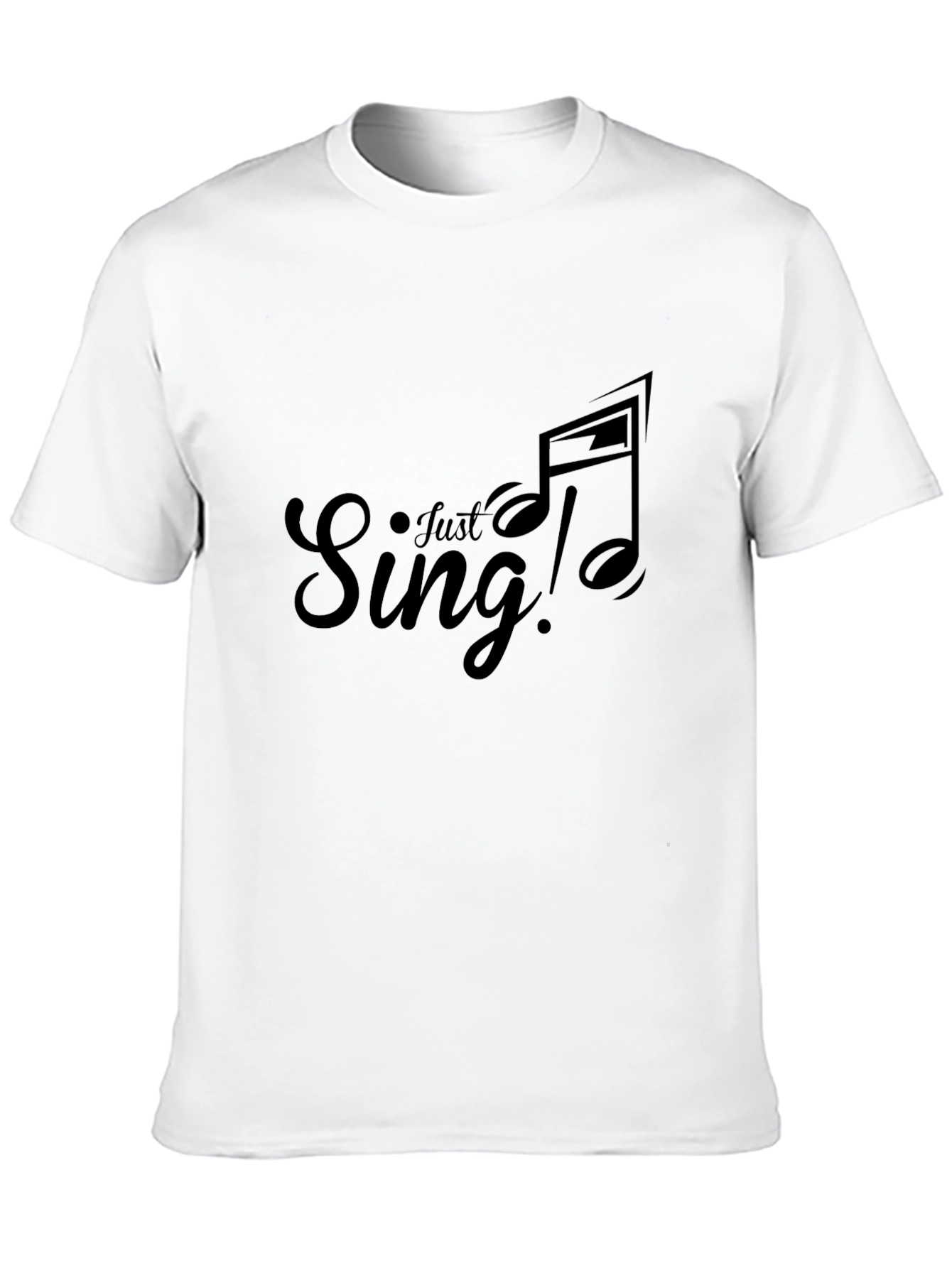 Just Sing! Graphic Tee - Black